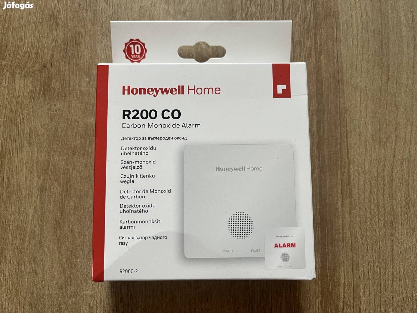 Honeywell R200C-2 szén-monoxid vészjelző