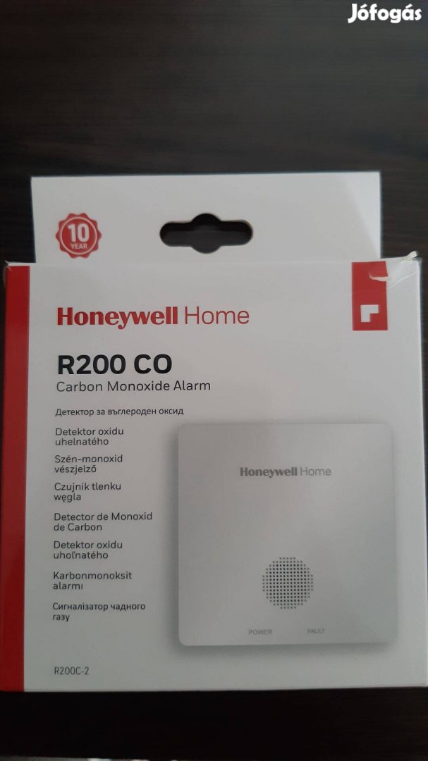 Honeywell R200 szénmonoxid érzékelő