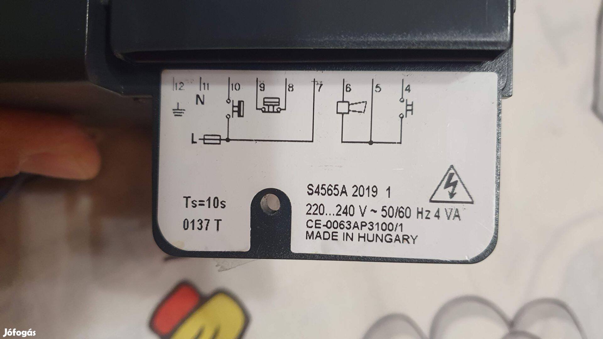 Honeywell S4565A 2019 1 tüzelés vezérlő gyújtás vezérlő