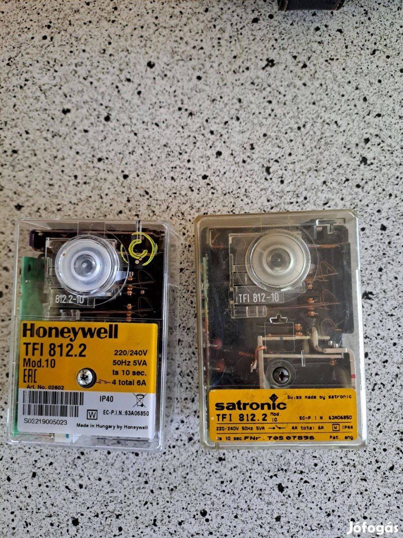 Honeywell Satronic Resideo TFI 812.2 Mod.10 automatika DKG-972 helyett