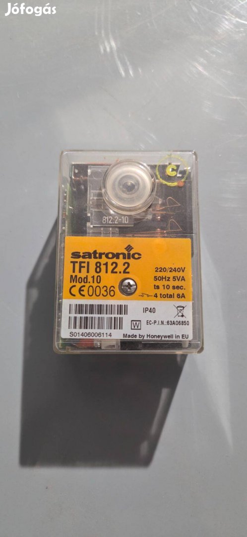 Honeywell Satronic gázégő vezérlődoboz