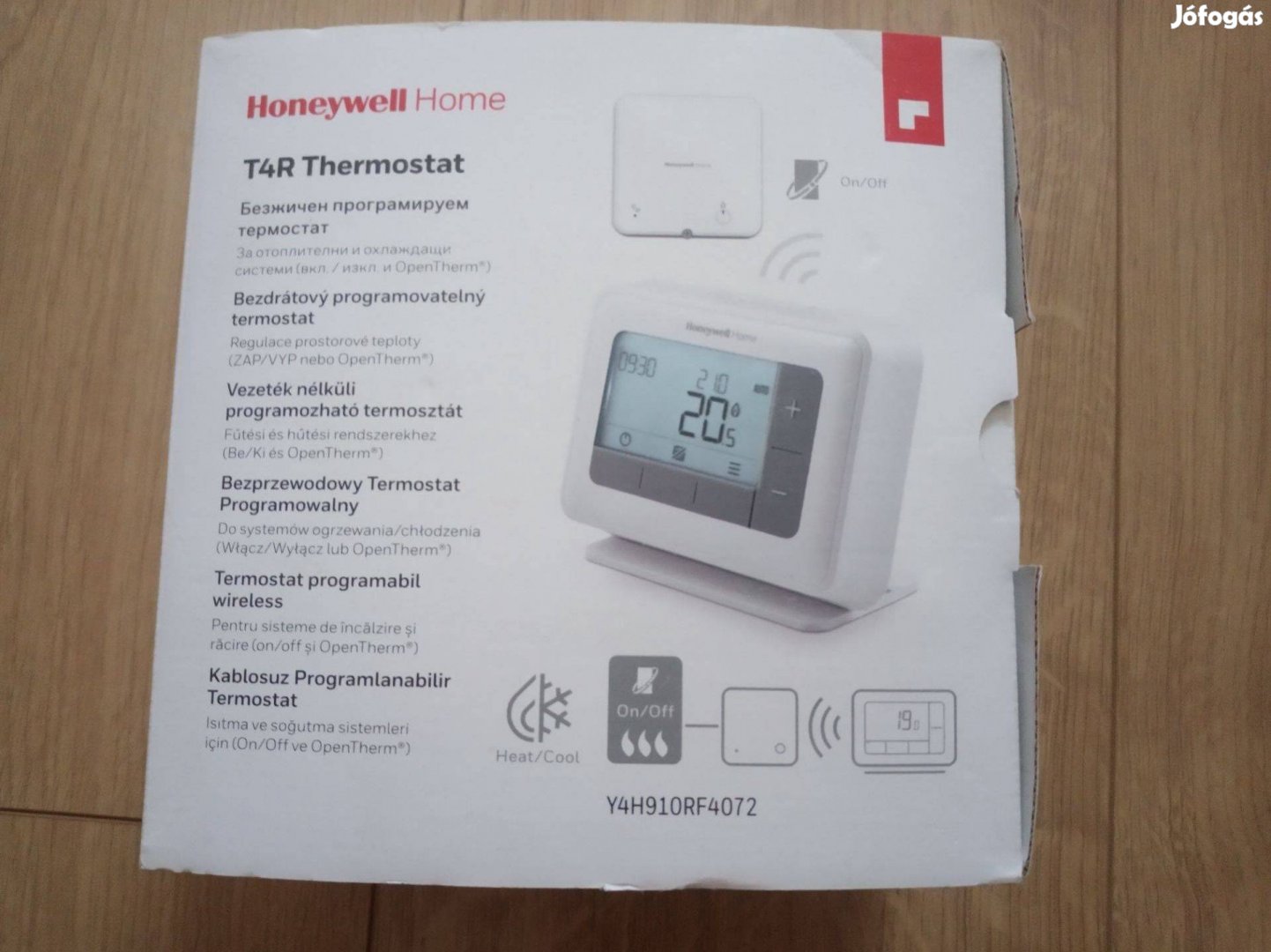 Honeywell T4RF Okos Termosztát