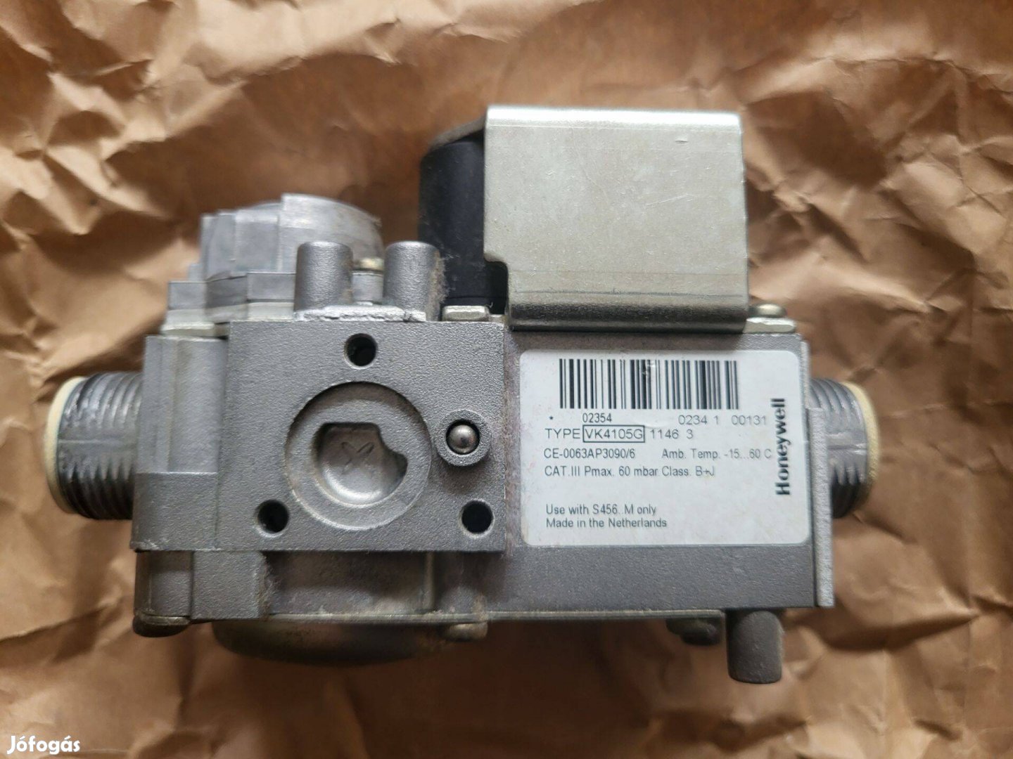 Honeywell VK4105G1146 kombinált gázszelep ionizációs