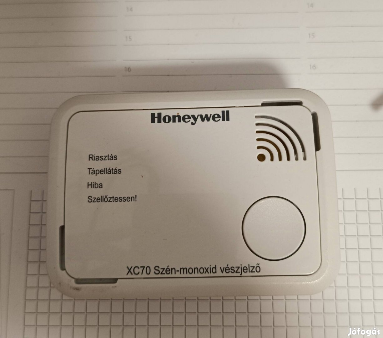 Honeywell XC70 szénmonoxid érzékelő