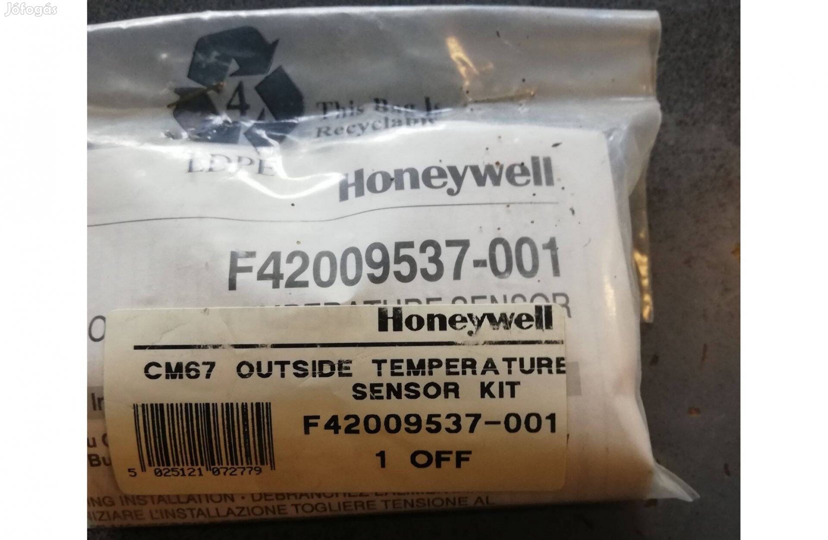 Honeywell külső hőmérséklet érzékelő