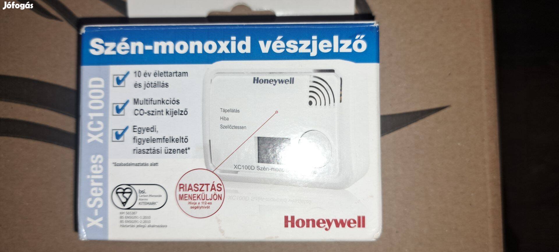 Honeywell szén-monoxid érzékelő