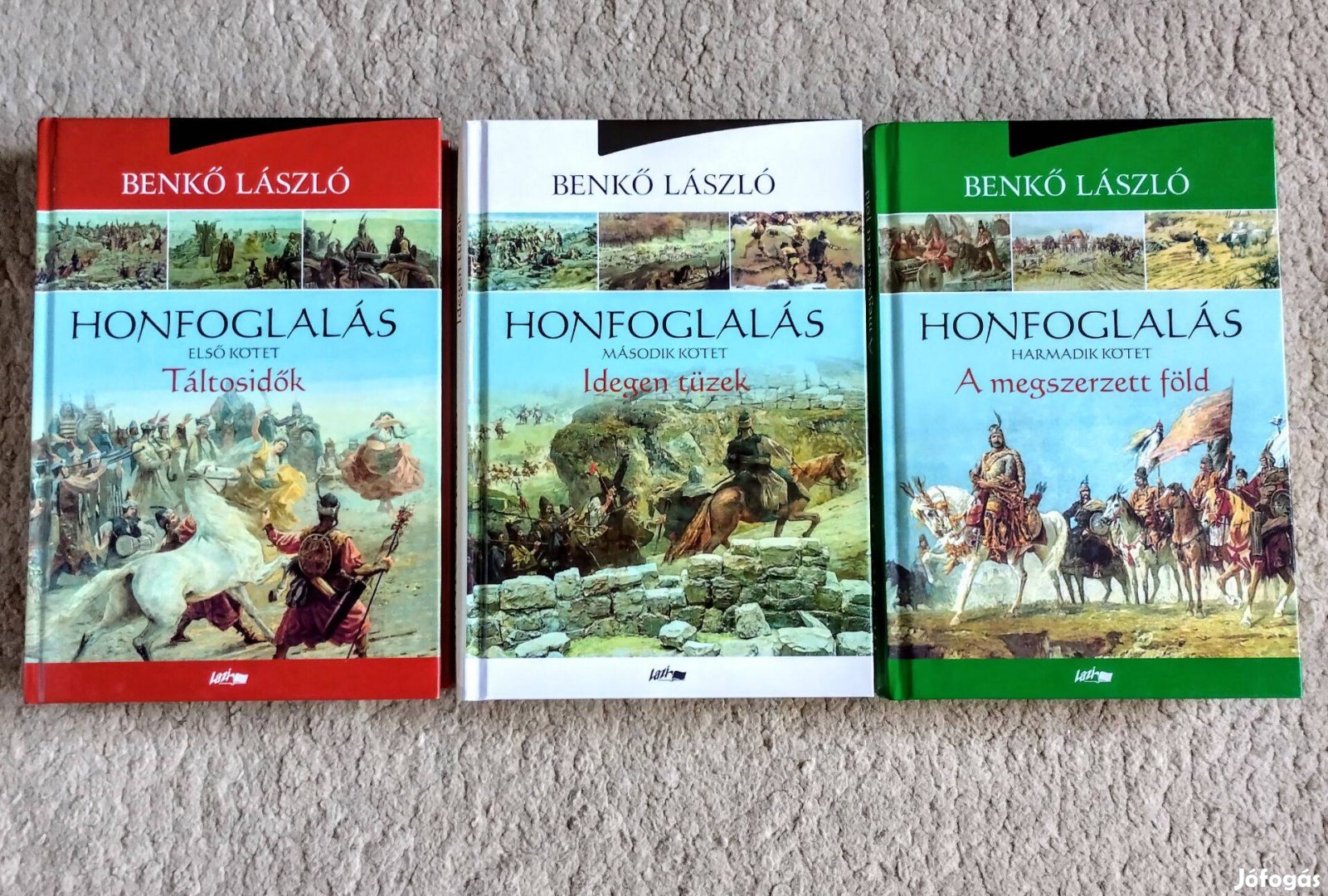 Honfoglalás 1-3 Benkő László Táltosidők Idegen tüzek