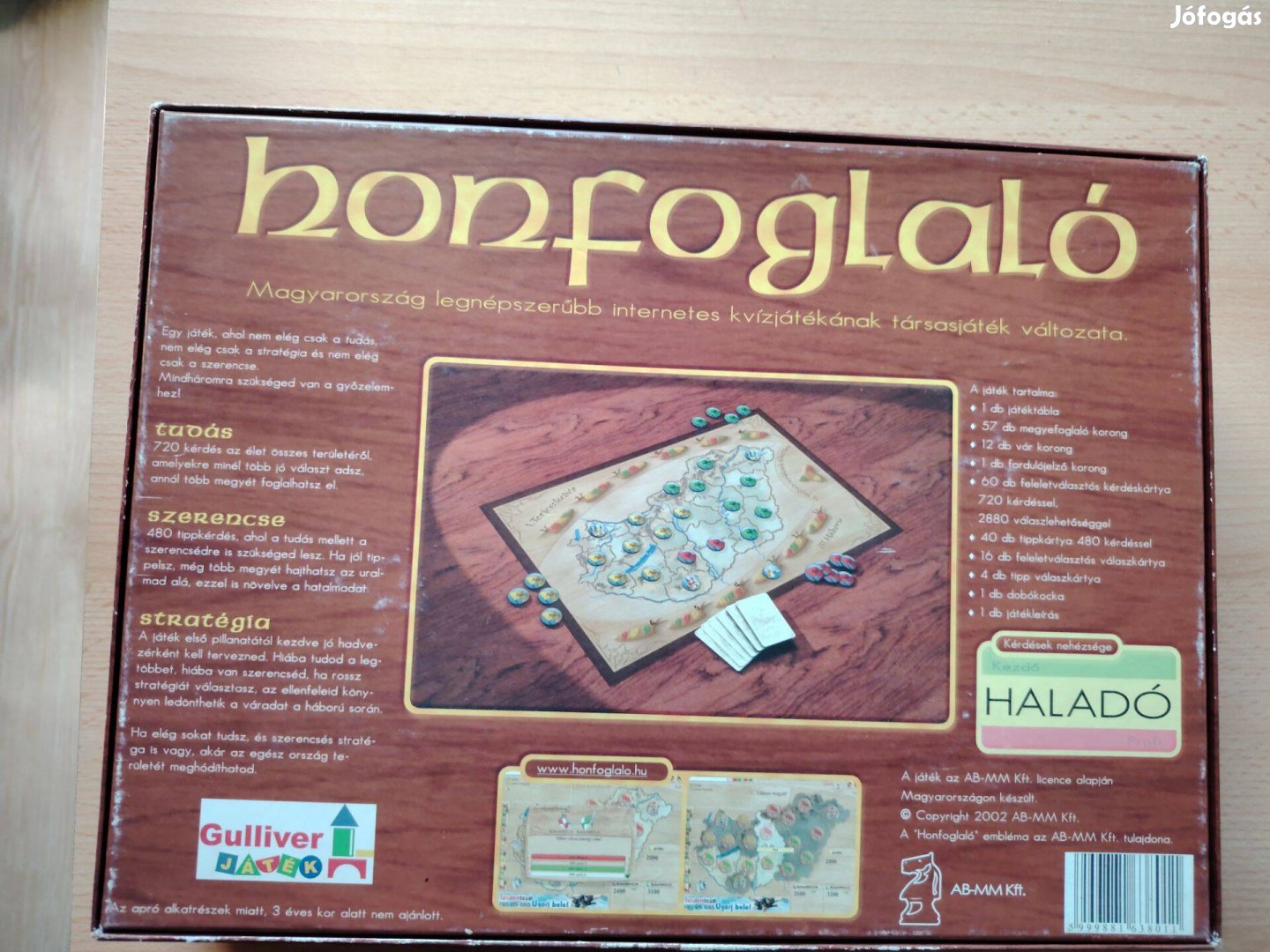 Honfoglaló társasjáték