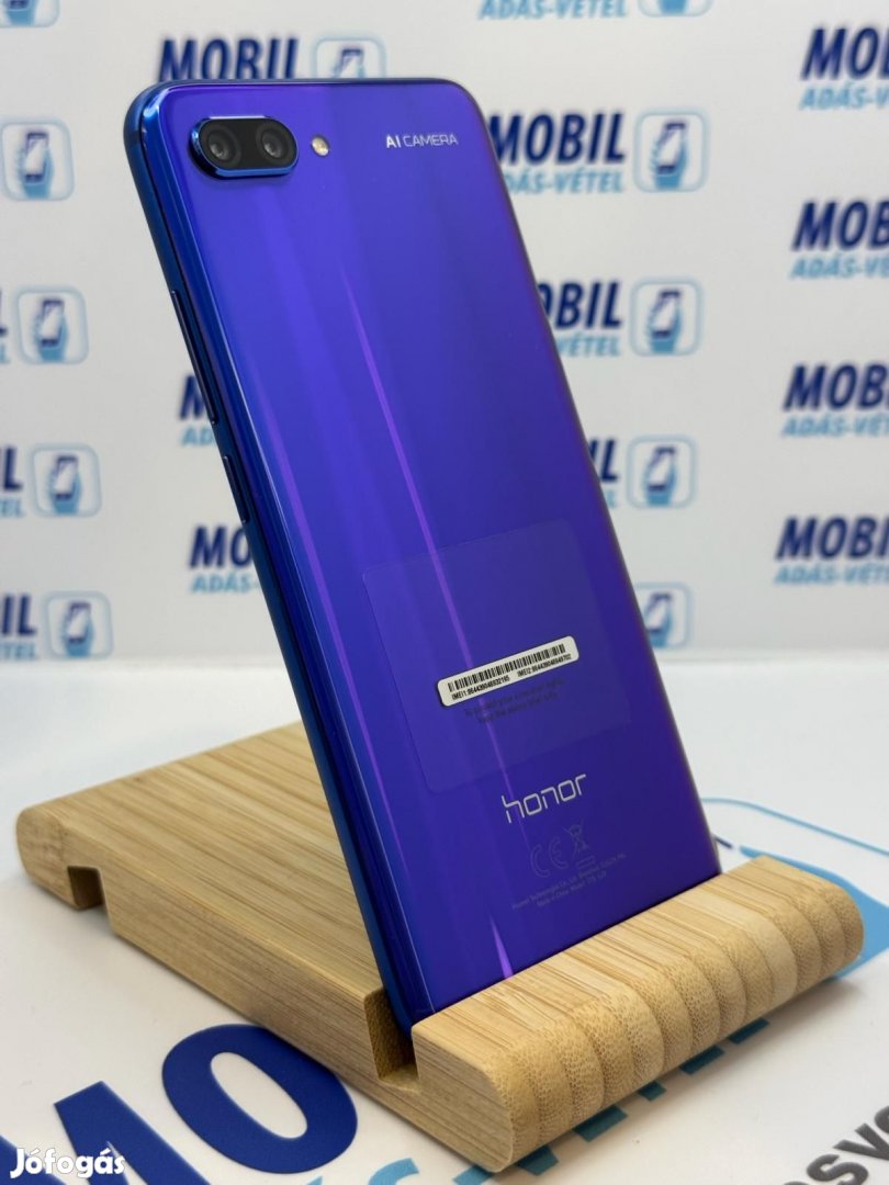 Honor 10 Kártyafüggetlen 64 GB 4 GB Ram, 12 hó garancia