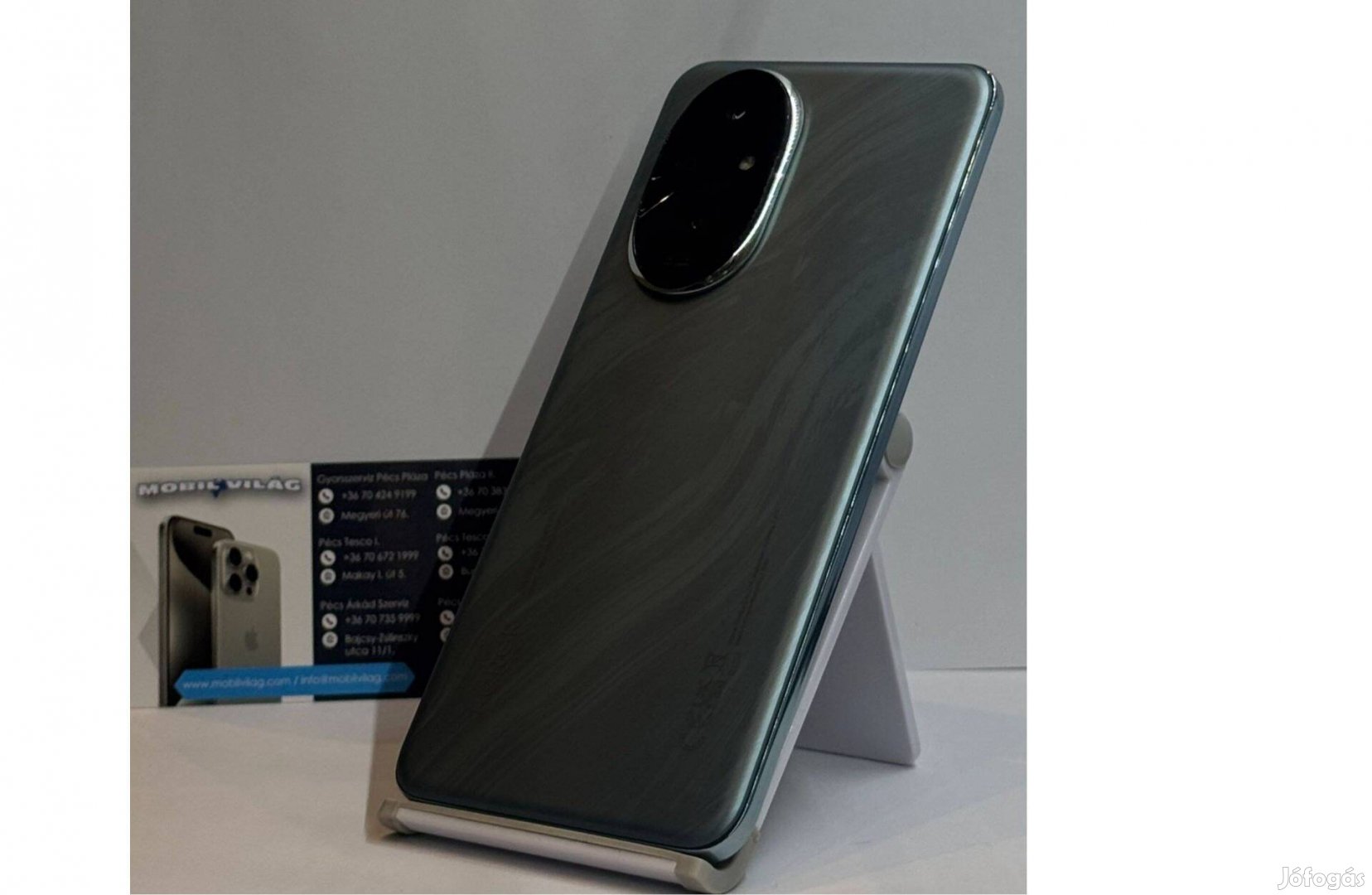 Honor 200 5G 256GB Zöld, Használt Garanciával!