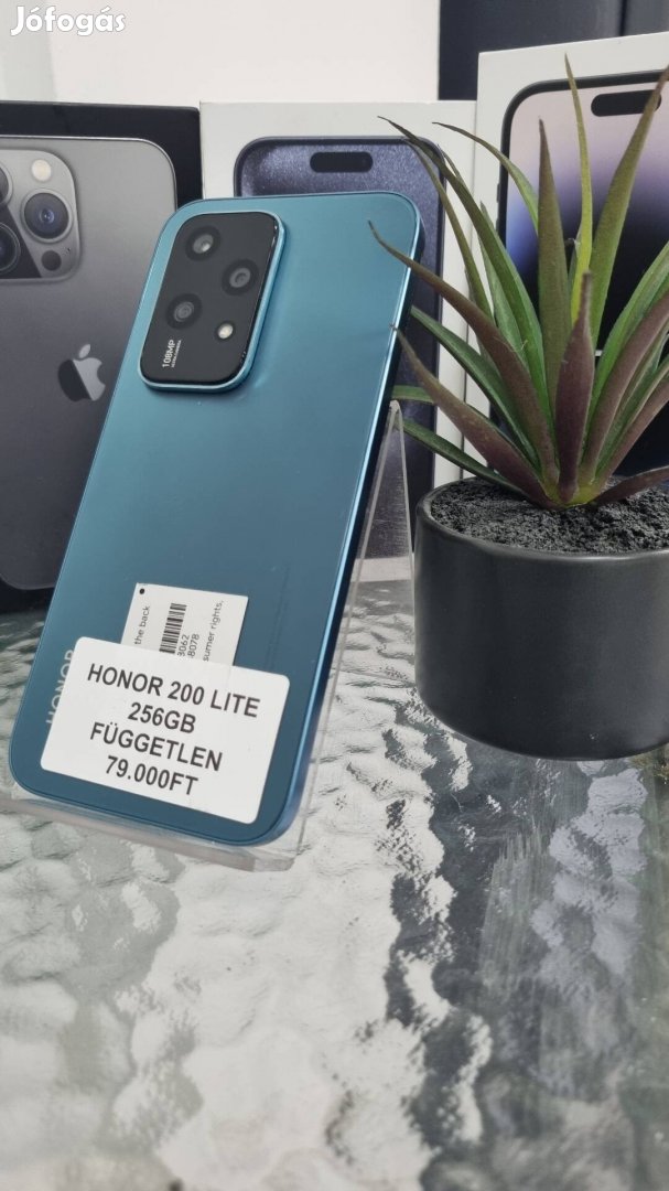 Honor 200 LITE 256GB Fuggetlen Akció 