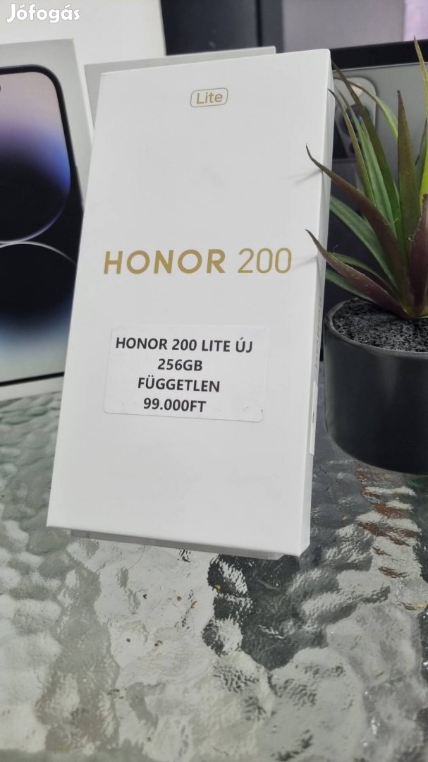 Honor 200 LITE Új 256GB Fuggetlen Akció 