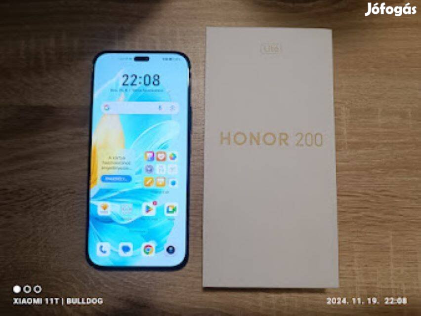 Honor 200 Lite 5G 256GB 8GB RAM Dual Újszerű Csere ON !