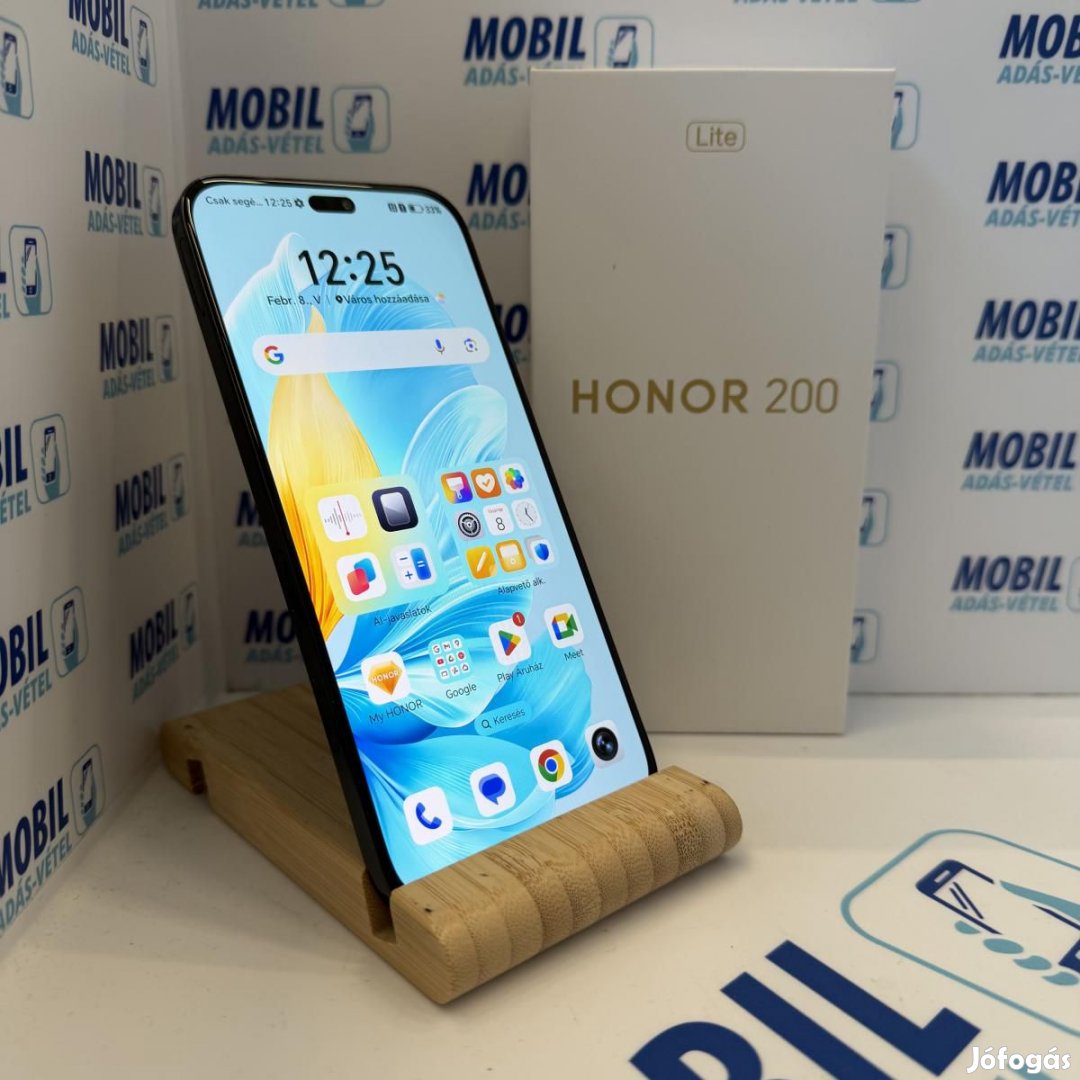 Honor 200 Lite Kártyafüggetlen 256 GB, 12 hó garancia