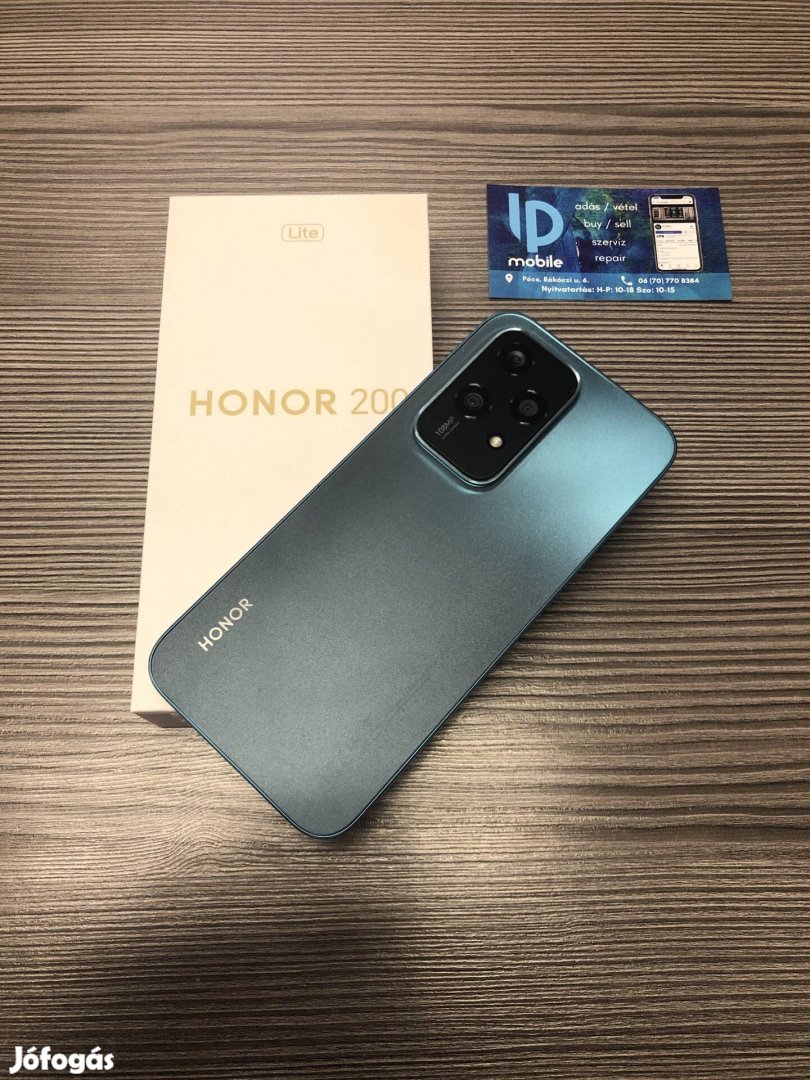 Honor 200 Lite, Megkímélt, 256GB, Dual, Garancia