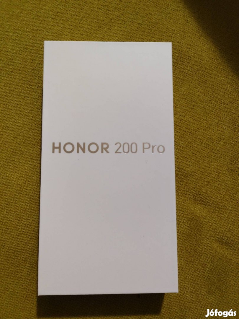 Honor 200 Pro White 12/512GB Bontatlan, független / Garancia 36 hónap