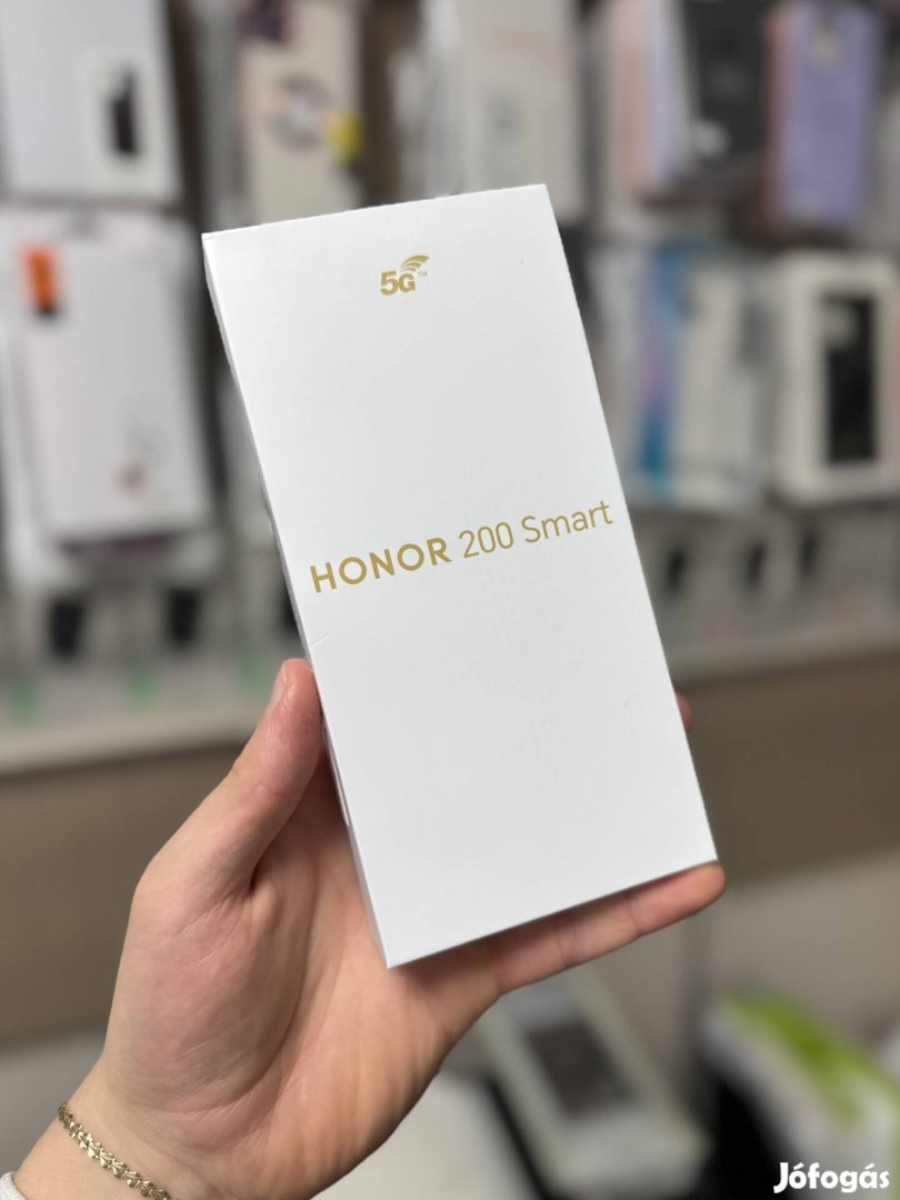 Honor 200 Smart 4/256 Új 1 év garancia