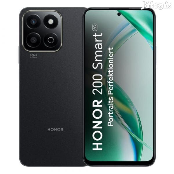 Honor 200 Smart (256GB)  - Szín: Fekete