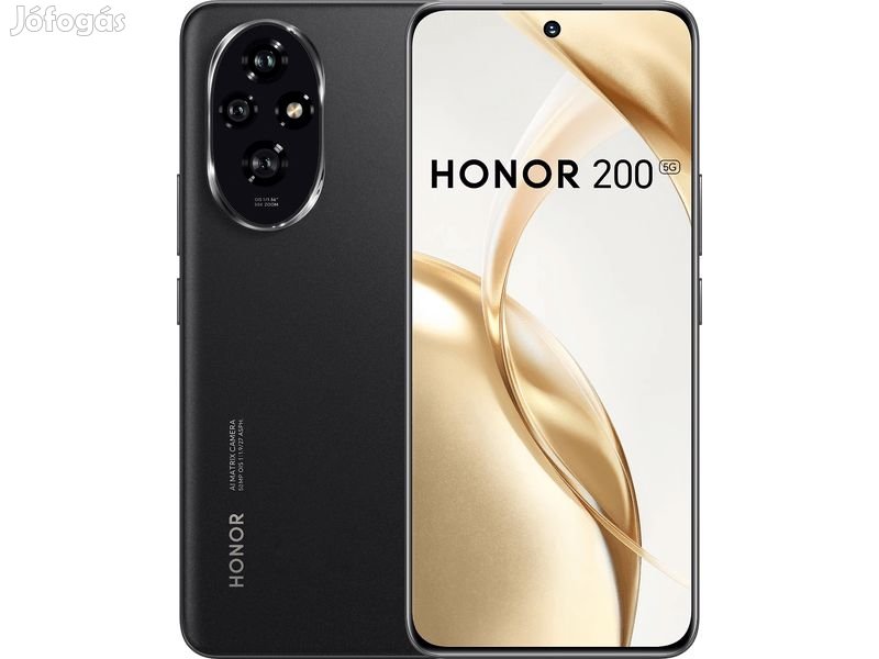 Honor 200 (256GB)  - Szín: Fekete