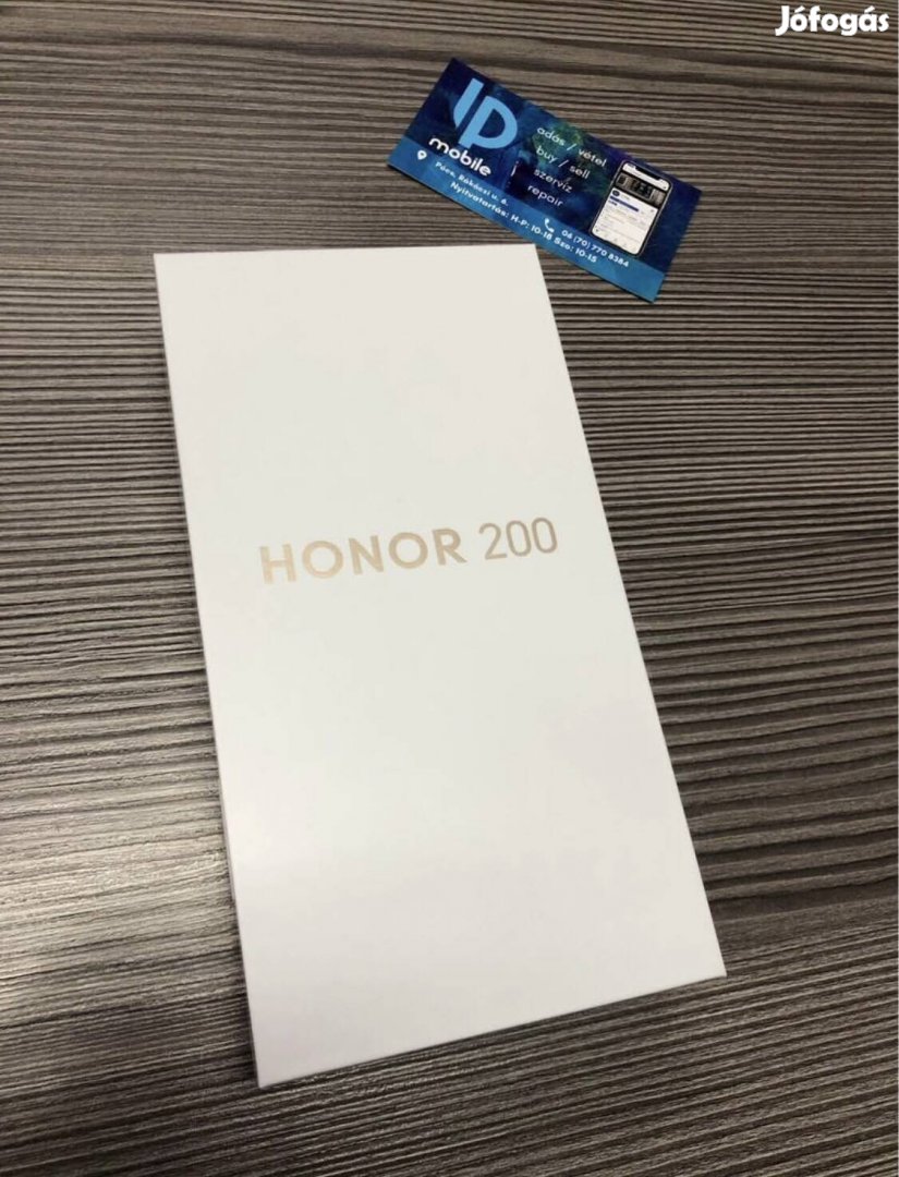Honor 200, Új-Bontatlan, 256GB, Dual, Független, Garancia