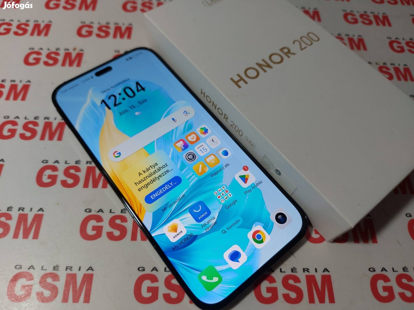 Honor 200 lite 256gb újszerű független garanciás 