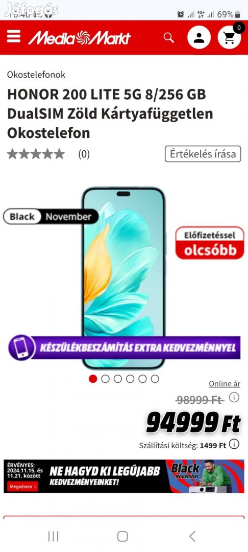 Honor 200lite bontatlan