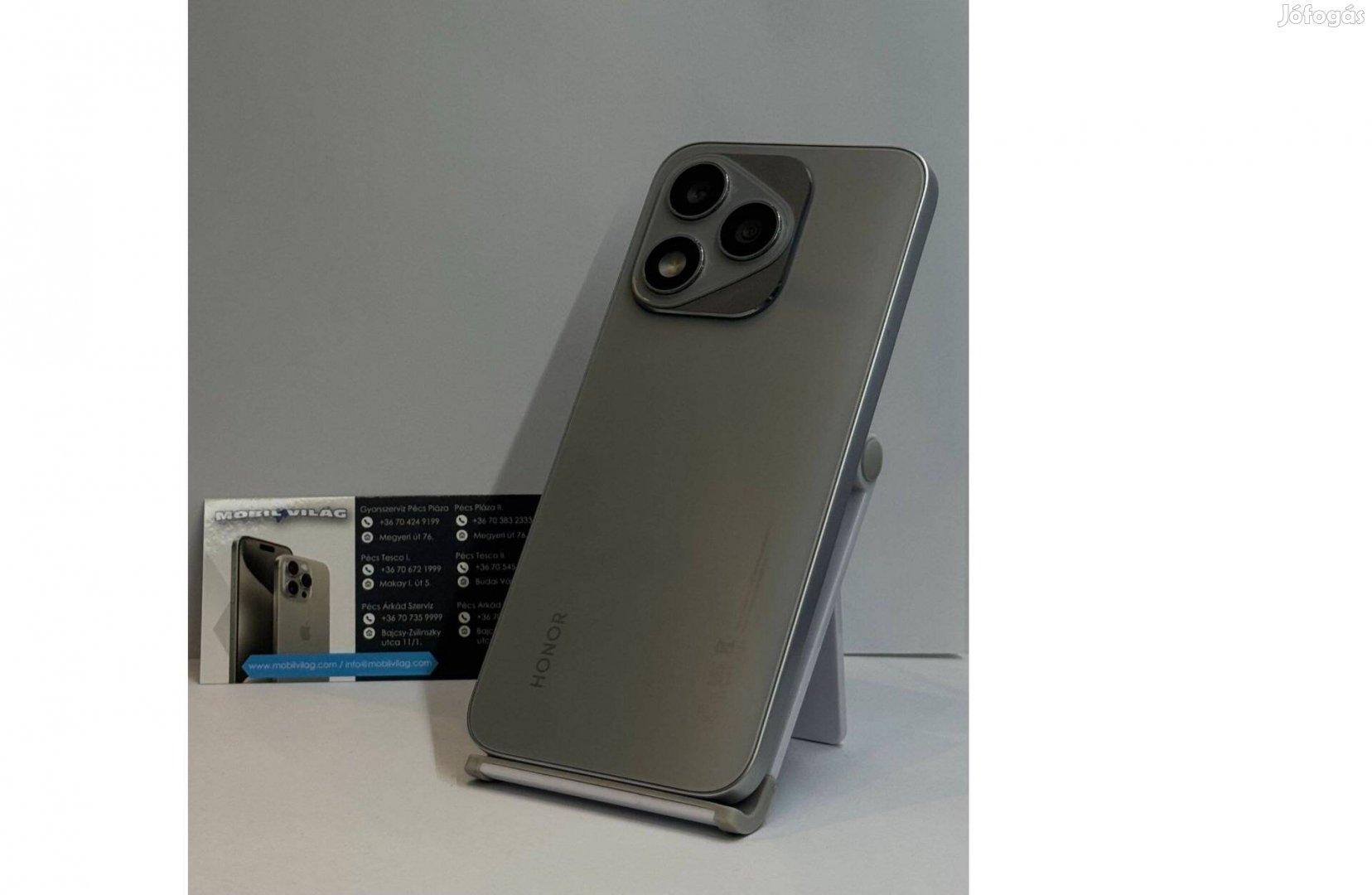 Honor 400 Lite 256GB Szürke, Használt Garanciával!