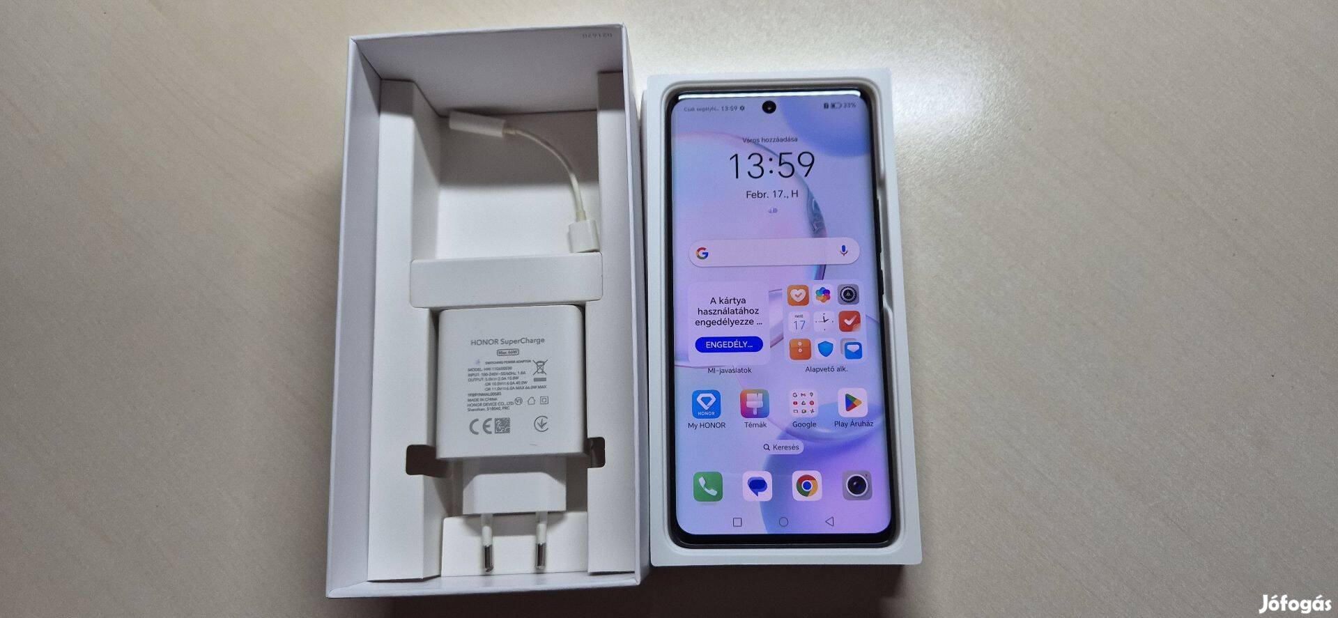 Honor 50 mobiltelefon 6/128GB