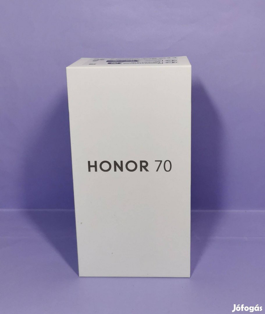 Honor 70 Új 128Gb os zöld színű,kártyafüggetlen,garanciális telefon el
