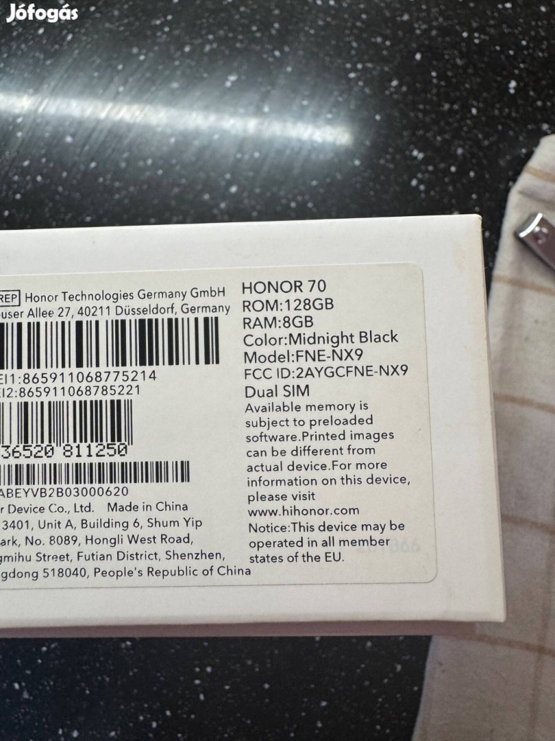 Honor 70 eladó kitűnő állapotba