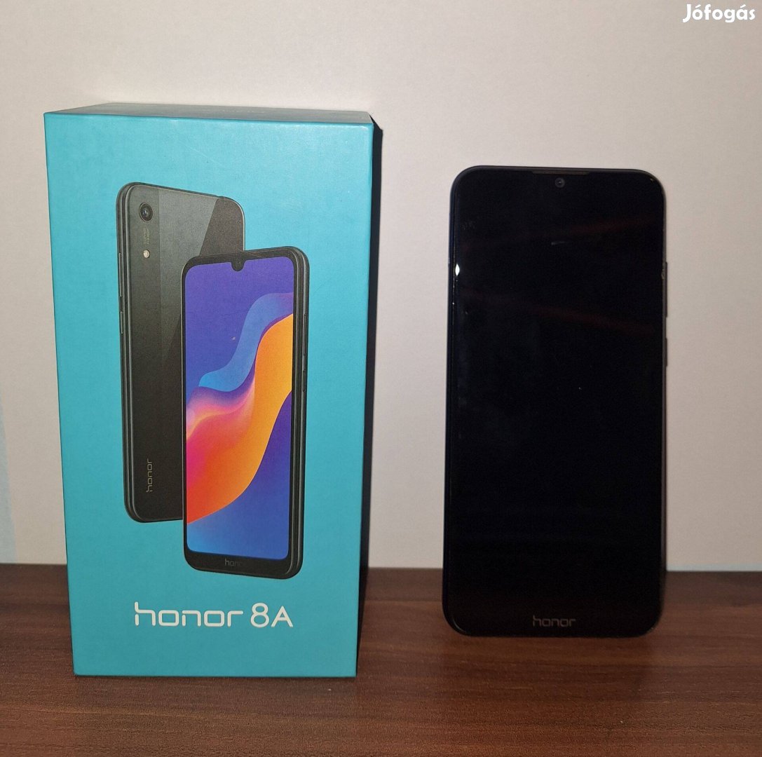 Honor 8A dual SIM-es, kék színű, megbízható készülék!