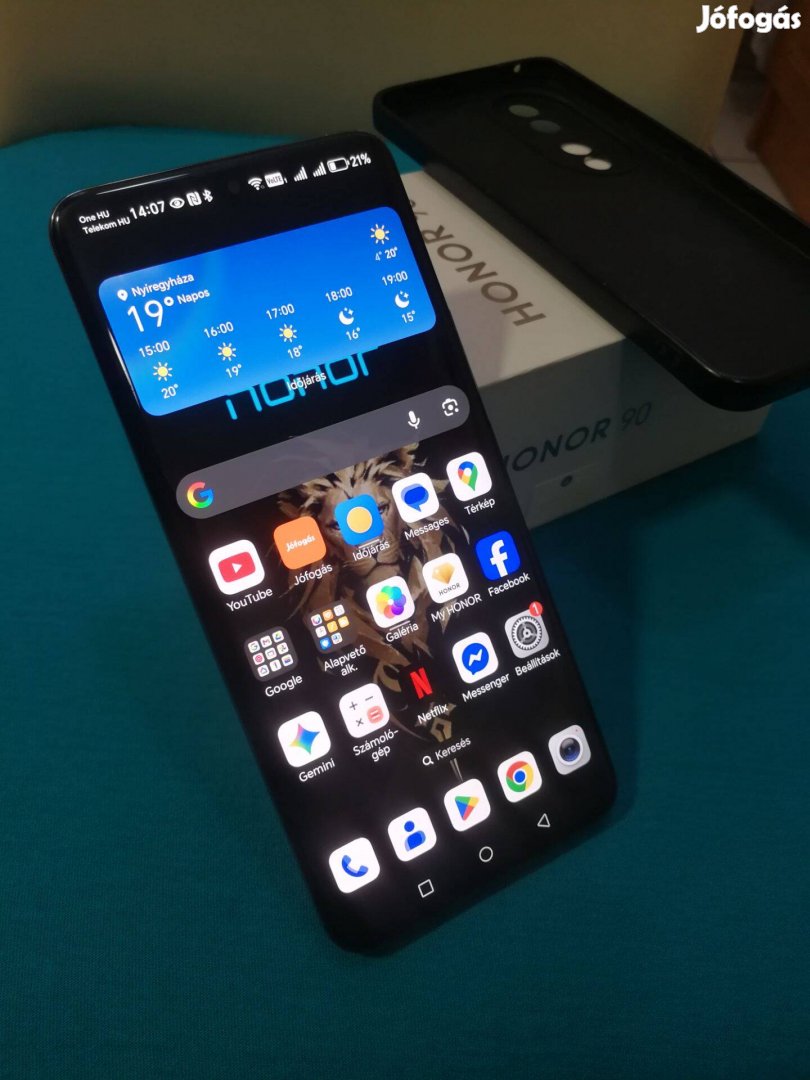 Honor 90 5G 12512GB megkímélt, szép állapotban eladó