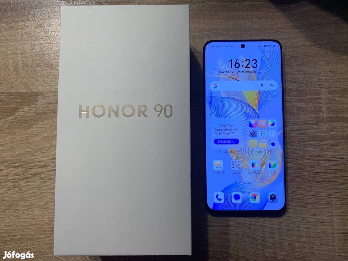 Honor 90 5G 512GB 12GB RAM Dual Black Újszerű Csere ON