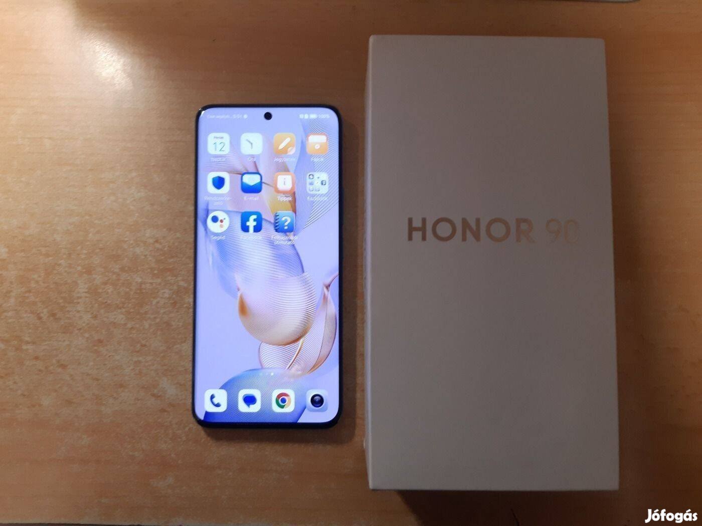Honor 90 5G 512/12GB Független Újszerű Zöld Garanciás !
