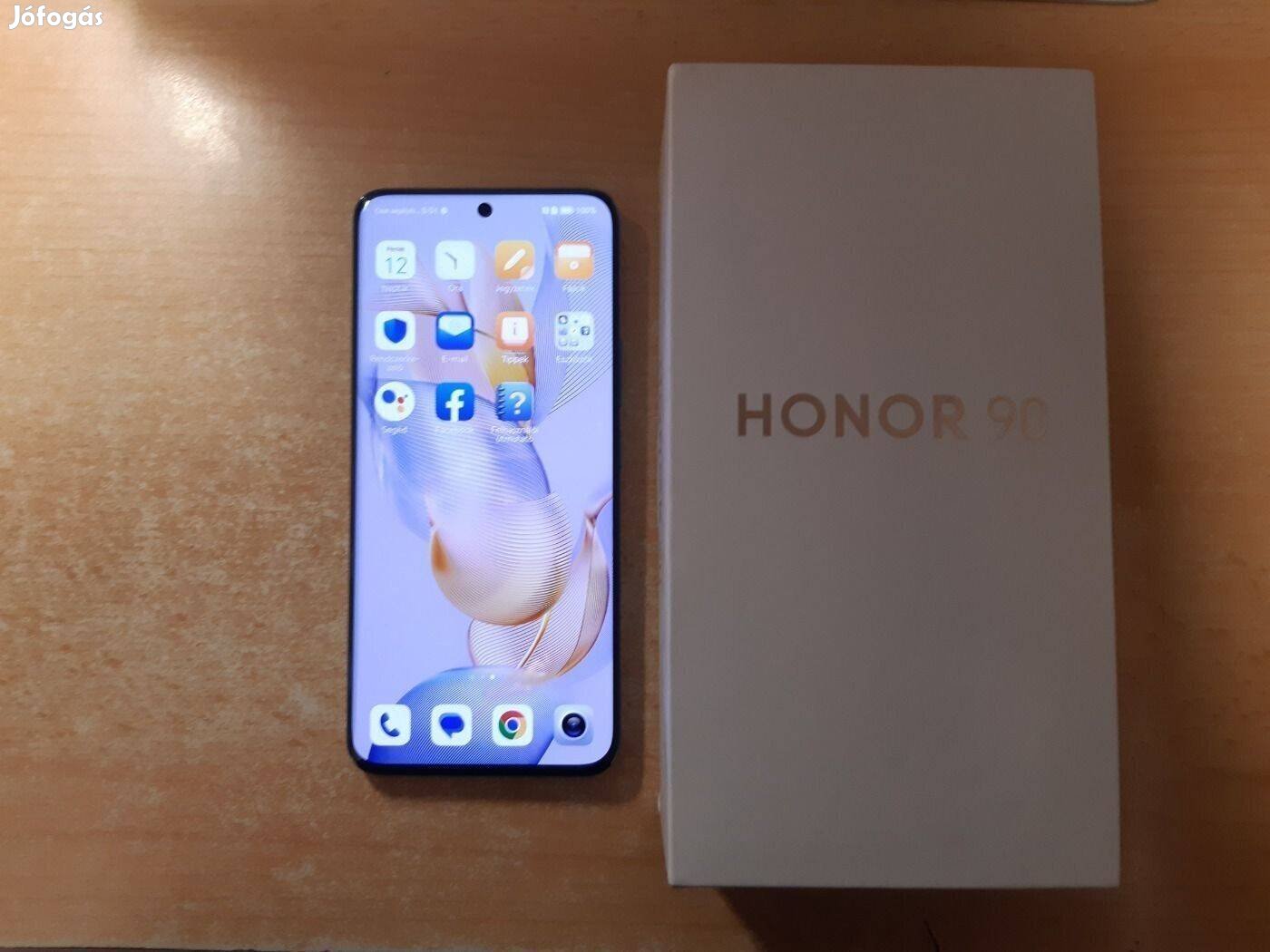 Honor 90 5G 512/12GB Független Újszerű Zöld Garanciás !