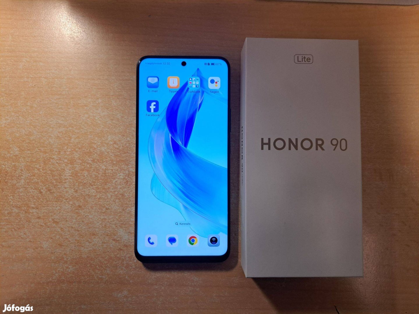 Honor 90 Lite 5G 8/256GB Dual Független Újszerű Fekete Garanciás !