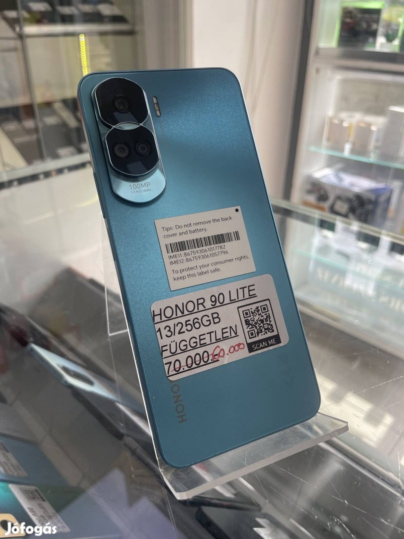 Honor 90 Lite - 256GB - Kék - Garancia