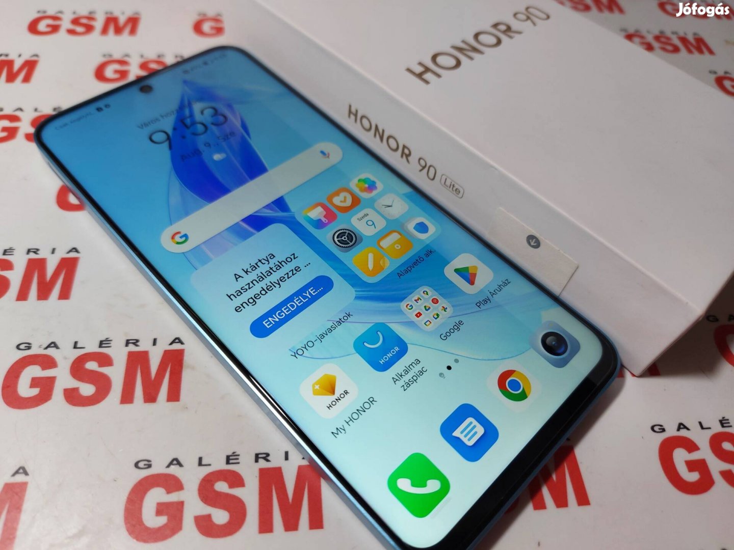 Honor 90 lite 256gb újszerű független garanciás 