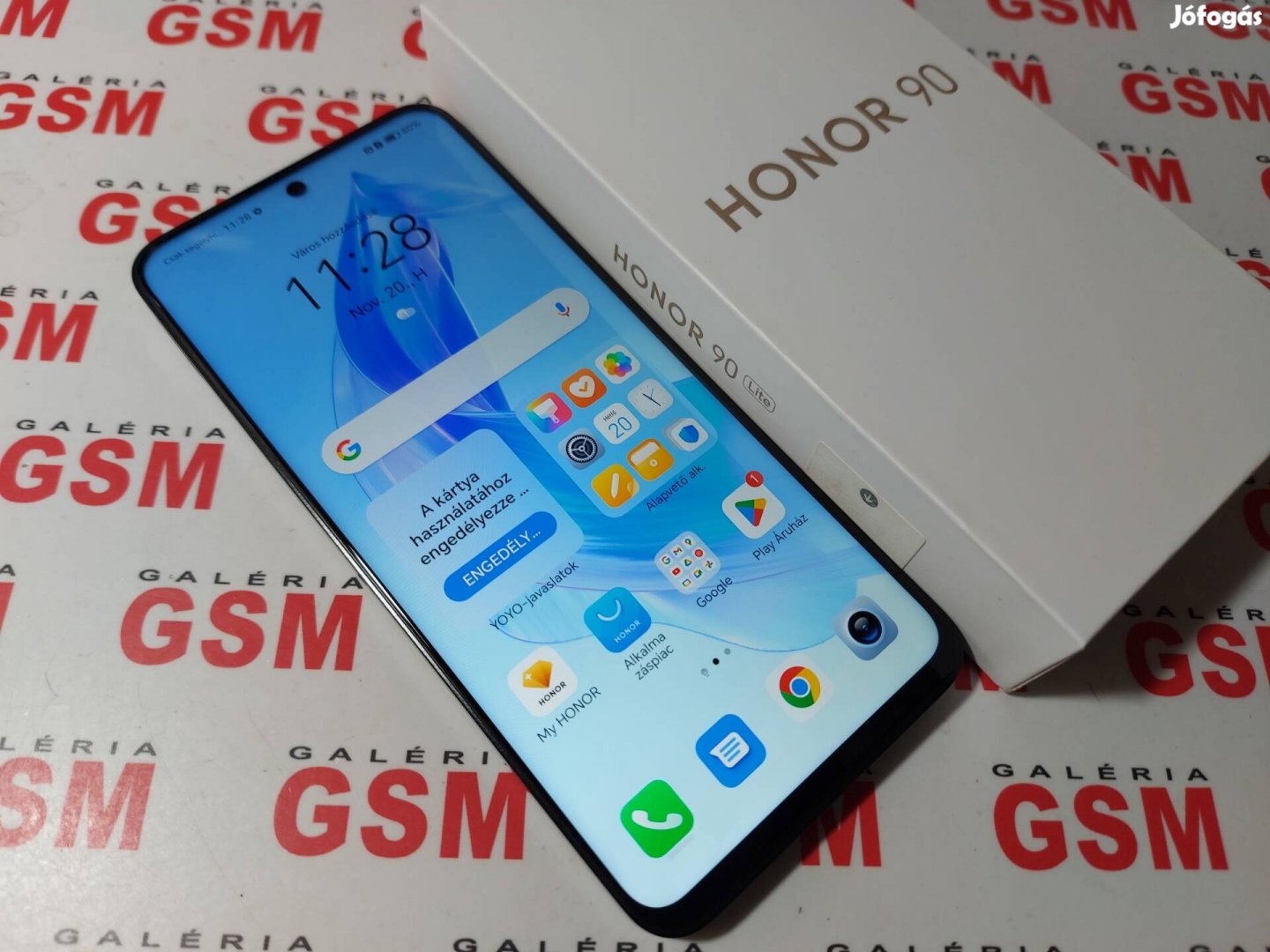 Honor 90 lite 256gb újszerű független garanciás 