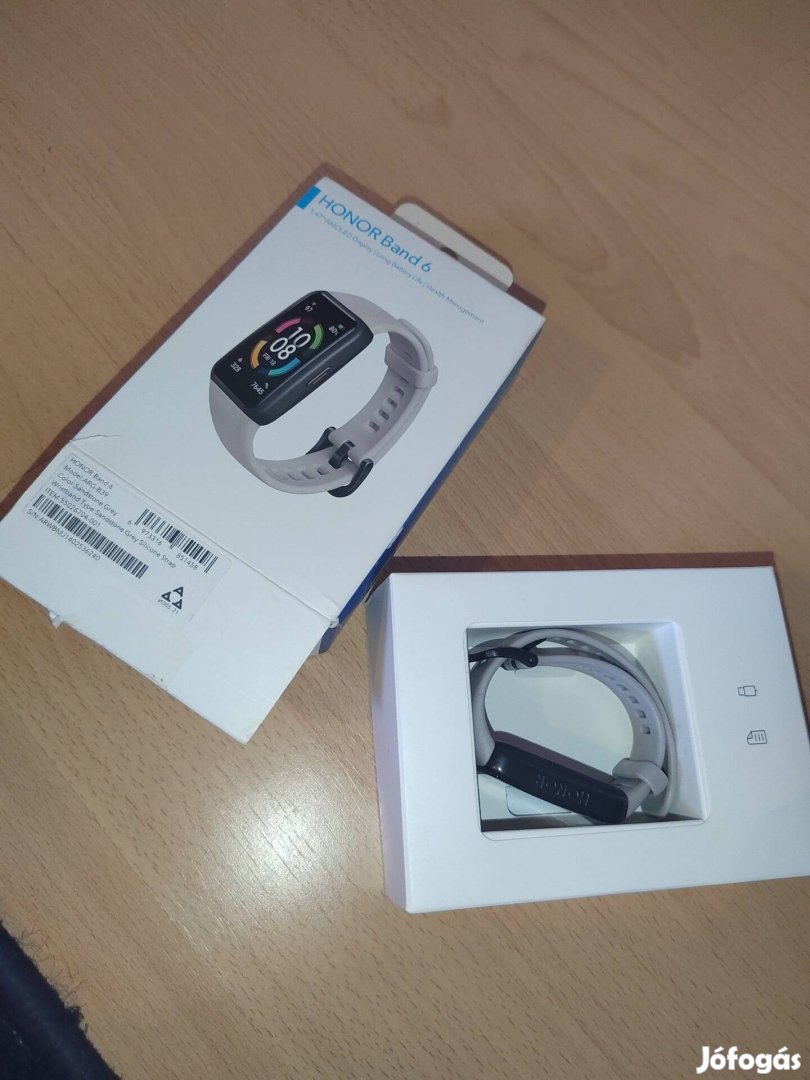 Honor Band 6 okos karkötő, szürke 