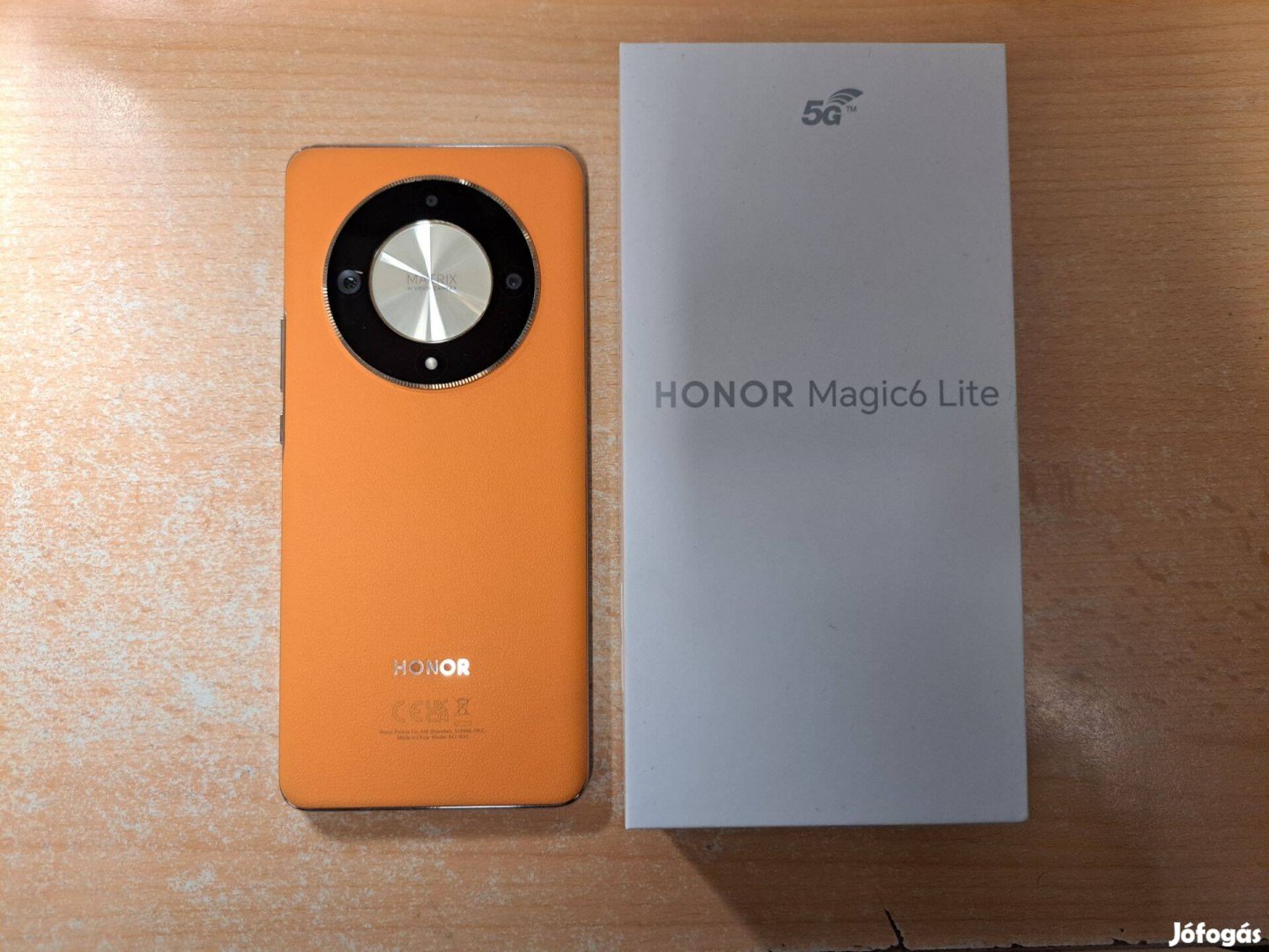 Honor Magic6 Lite 5G 8/256GB Dual Újszerű Orange Garanciás !