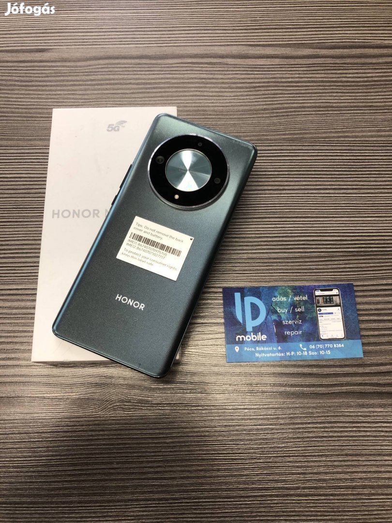 Honor Magic6 Lite 5G, Újszerű, 256GB, Zöld, Garancia