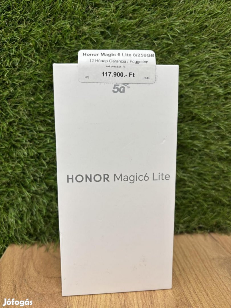 Honor Magic6 Lite Kártyafüggetlen 256 GB, 12 hó garancia