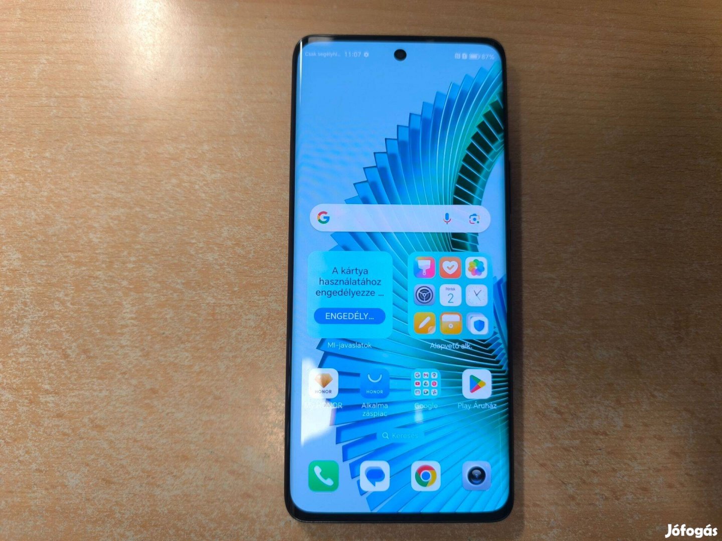 Honor Magic6 Magic 6 Lite 5G 8/256GB Dual Fekete Garis !