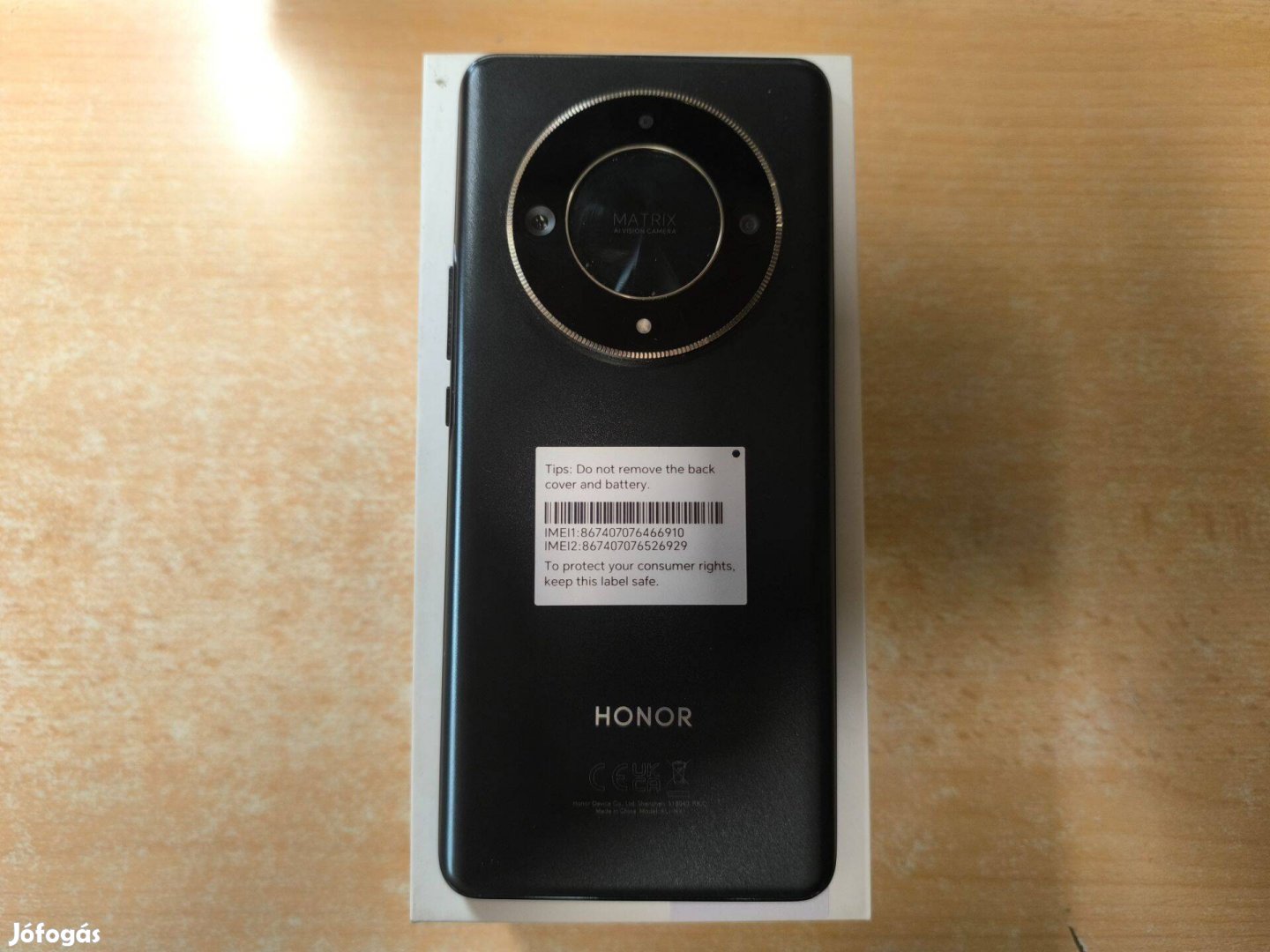 Honor Magic6 Magic 6 Lite 5G 8/256GB Dual Fekete Garis !