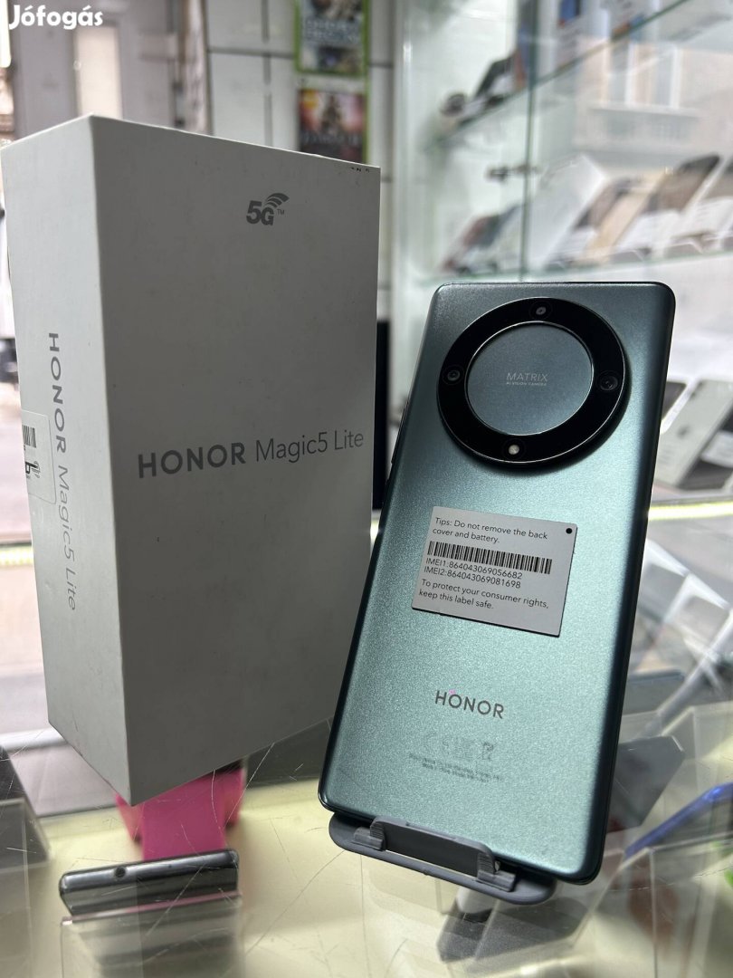 Honor Magic 5 Lite 5G Karcmentes 128GB, 6RAM