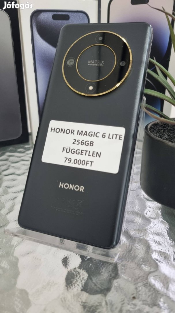 Honor Magic 6 LITE 256GB Fuggetlen Akció 