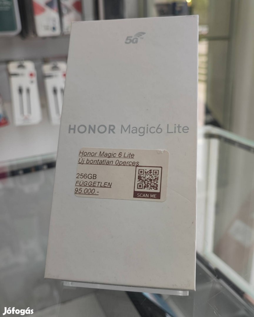 Honor Magic 6 Lite ,256GB/Független  új 0 perces bontatlan