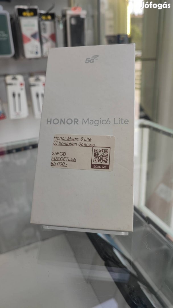 Honor Magic 6 Lite - 256GB - Kártyafüggetlen 0 perces + Garancia