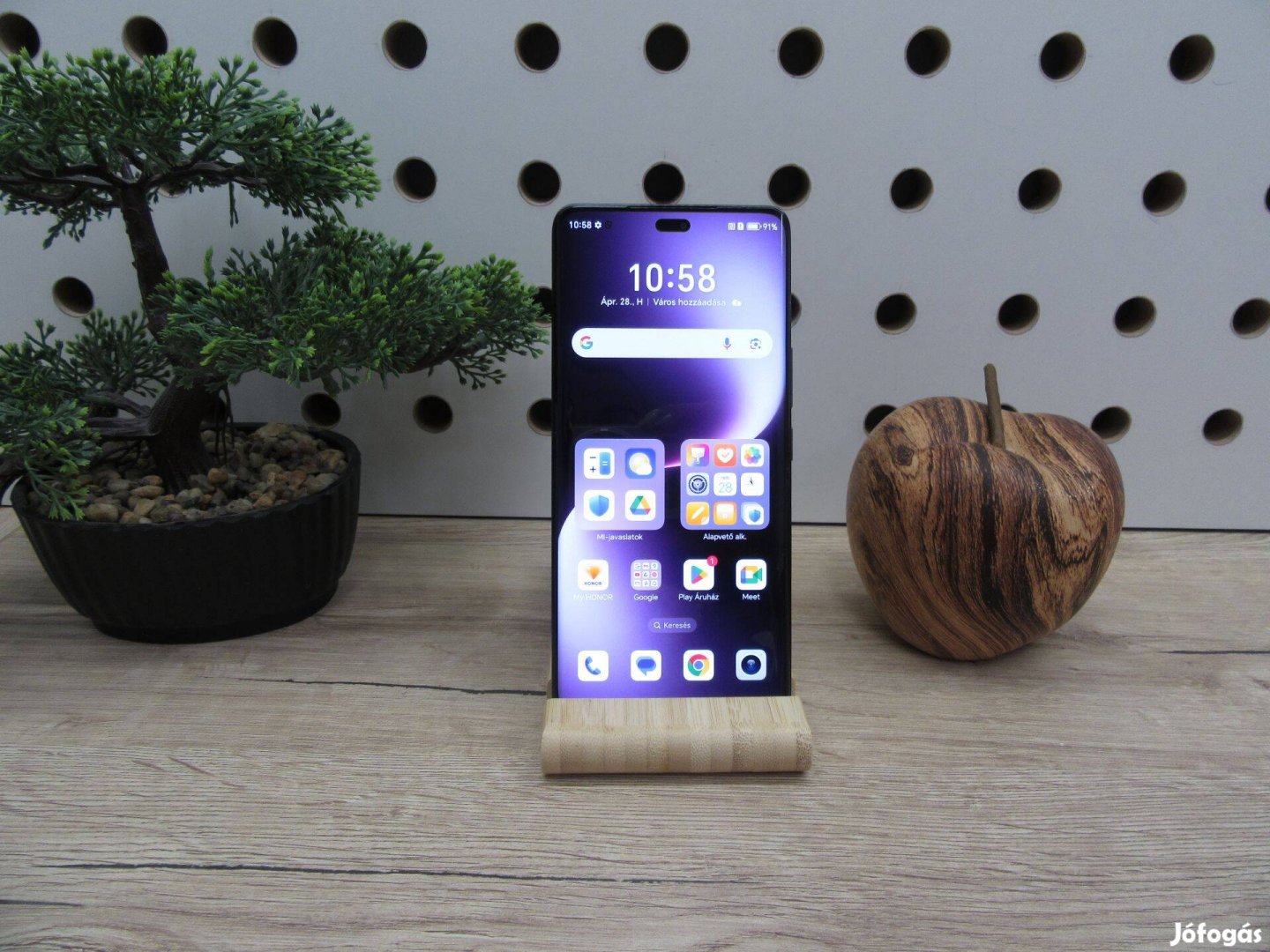 Honor Magic 7 Lite Titanium Black Használt, karcmentes állapotban